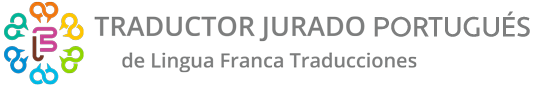 Logotipo de Tradutor Juramentado em Português